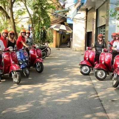 Hanoi Countryside Vespa Tour : Red River Delta & Co Loa Ancient Citadel