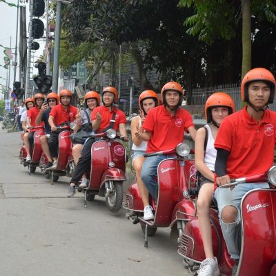 “Village vibes. Vespa rides.”