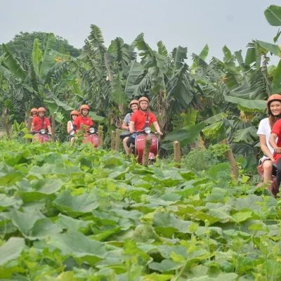 Hanoi Countryside Vespa Tour : Red River Delta & Co Loa Ancient Citadel