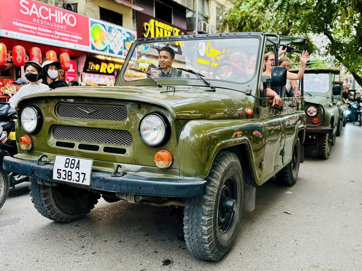 Hanoi Jeep Tours Led By Women: Food + Culture + Sight + Fun By Legend Army Jeep