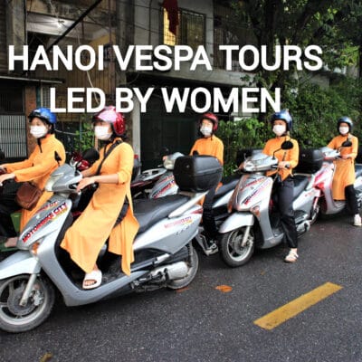 Hanoi Food Tours Led By Women:  Hanoi By Night Foodie Motorbike Tour