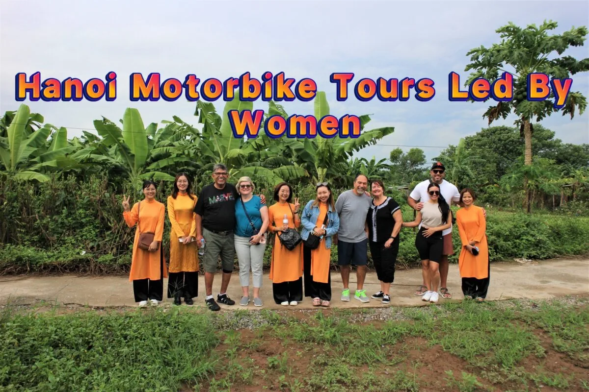 Hanoi Food Tours Led By Women:  Hanoi By Night Foodie Motorbike Tour