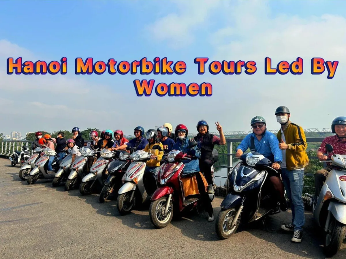 Hanoi Food Tours Led By Women:  Hanoi By Night Foodie Motorbike Tour