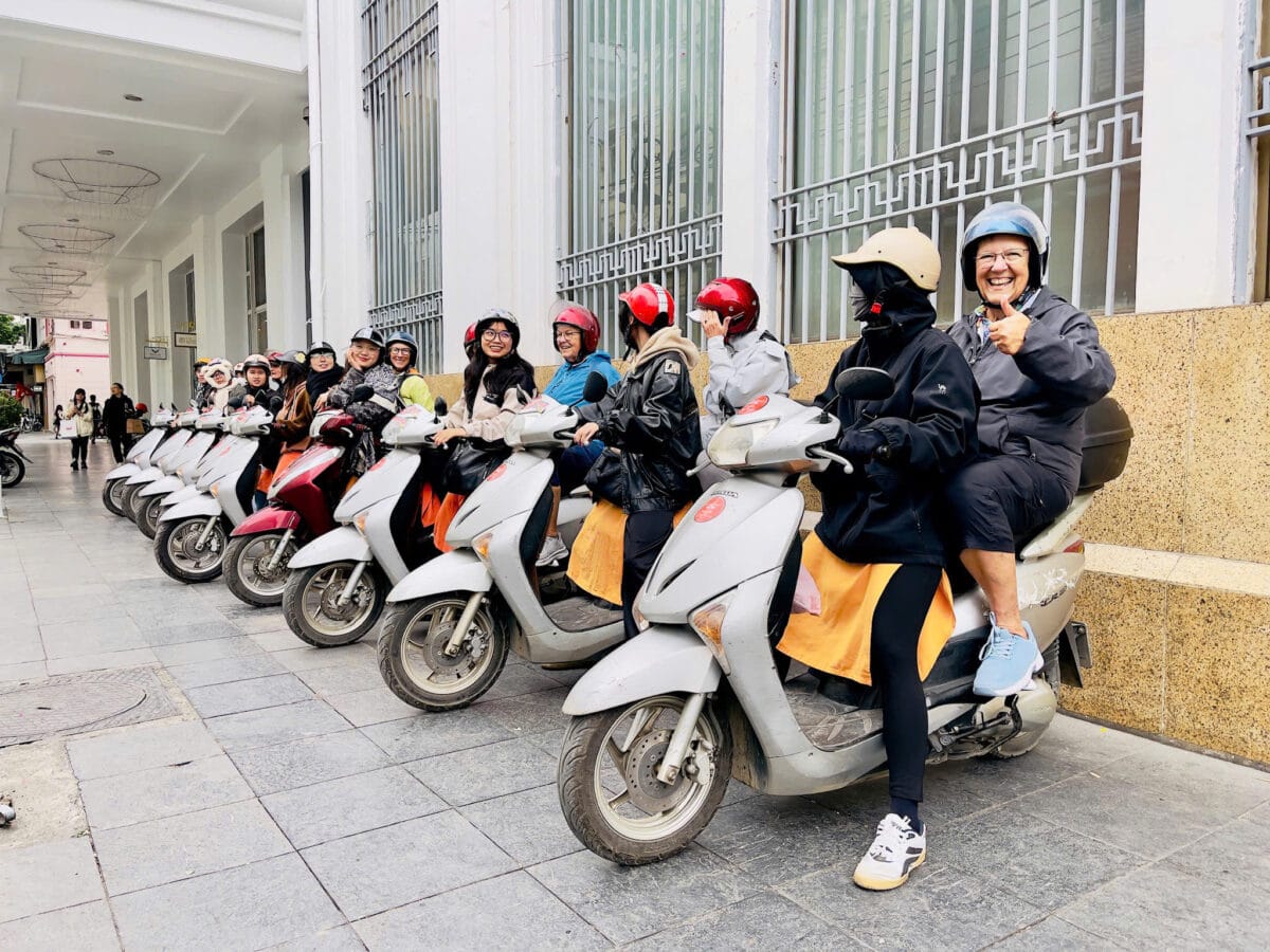 Hanoi Food Tours Led By Women:  Hanoi By Night Foodie Motorbike Tour