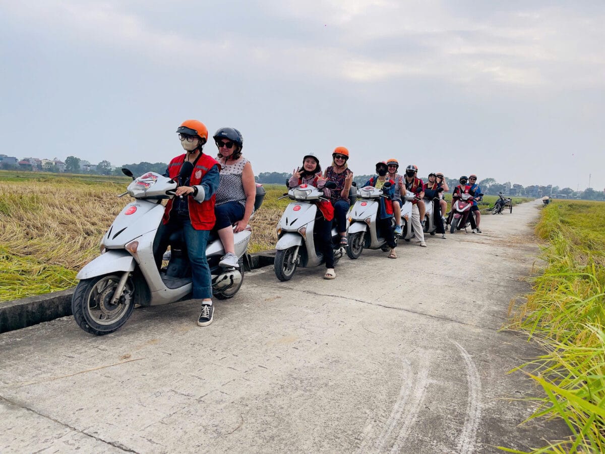 Hanoi Food Tours Led By Women:  Hanoi By Night Foodie Motorbike Tour