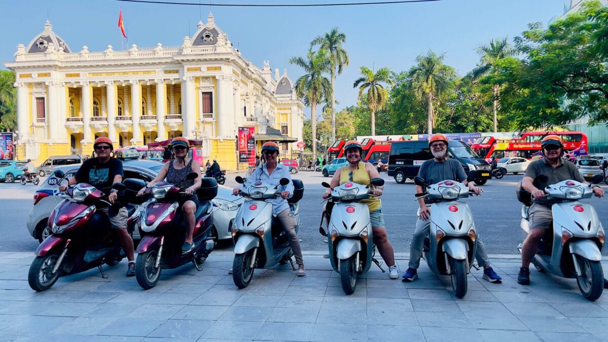 Hanoi Food Tours Led By Women:  Hanoi By Night Foodie Motorbike Tour