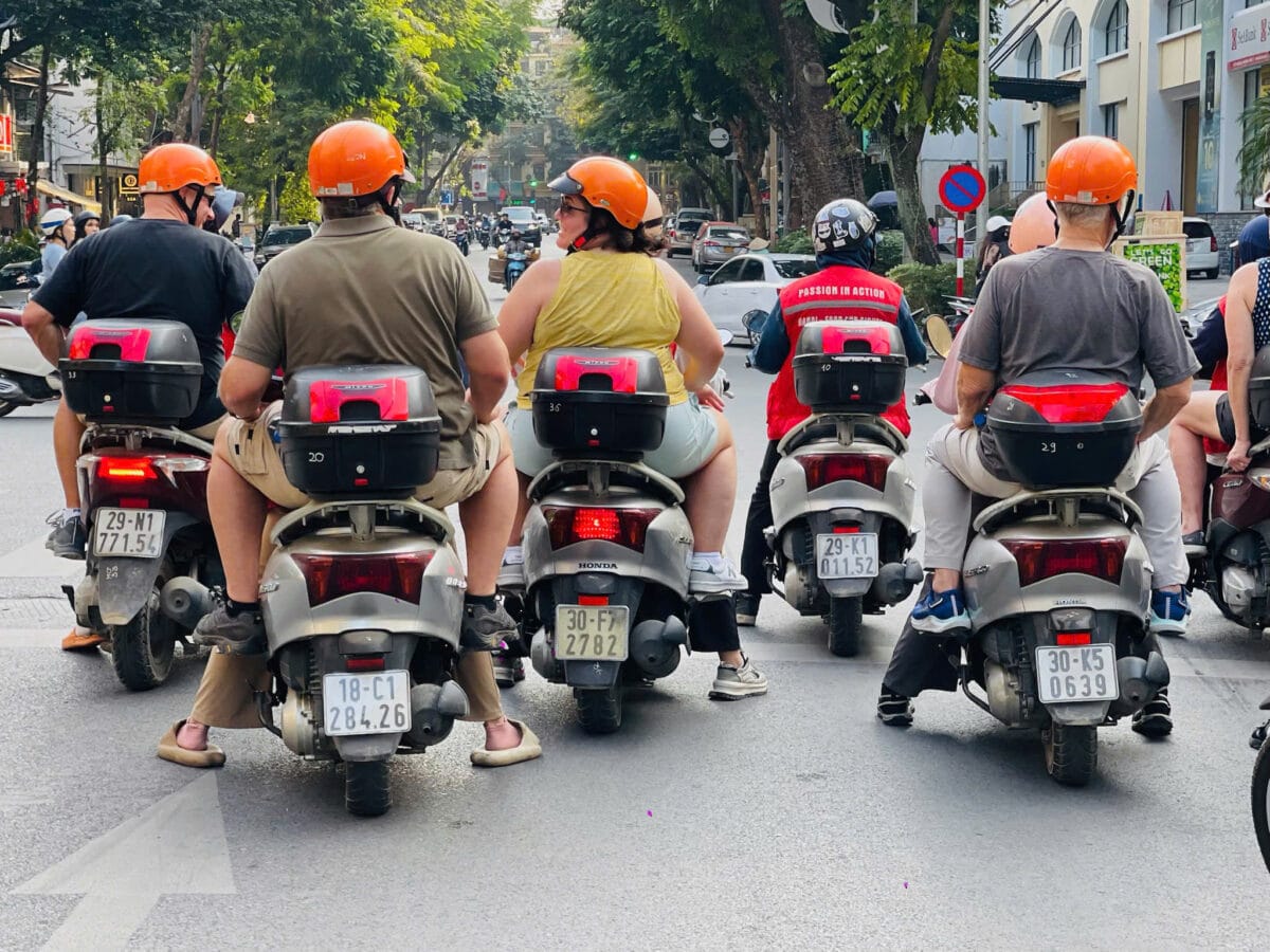 Hanoi Food Tours Led By Women:  Hanoi By Night Foodie Motorbike Tour