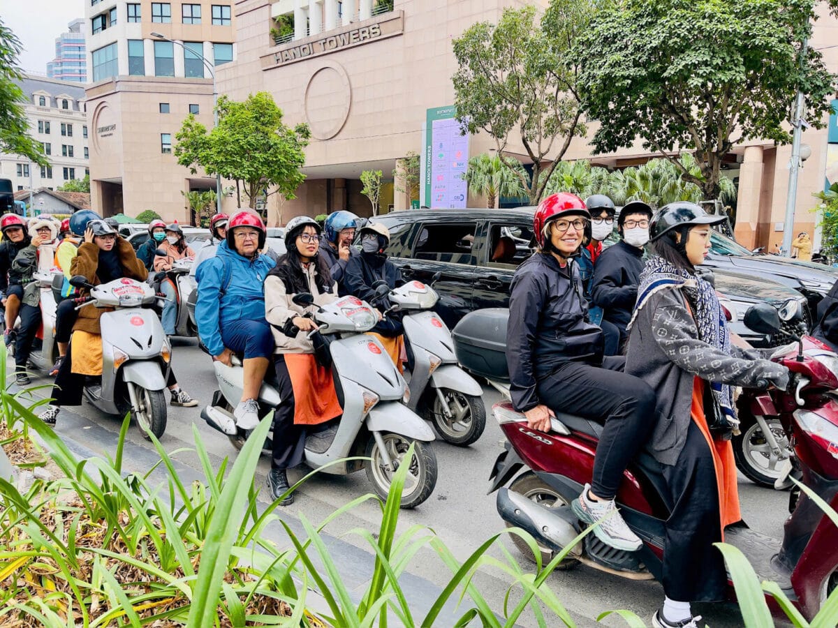 Hanoi Food Tours Led By Women:  Hanoi By Night Foodie Motorbike Tour