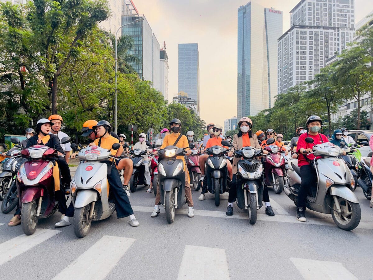 Hanoi Food Tours Led By Women:  Hanoi By Night Foodie Motorbike Tour