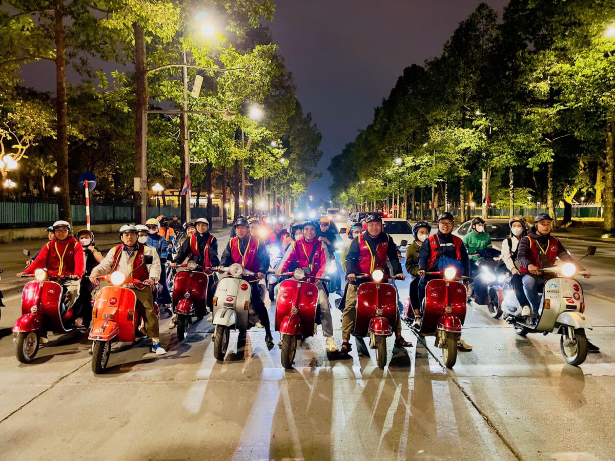 Hanoi Vespa Tours: Hanoi Sunset And Night Vespa Tours