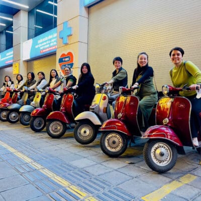 Hanoi Vespa Tours: Hanoi Sunset And Night Vespa Tours