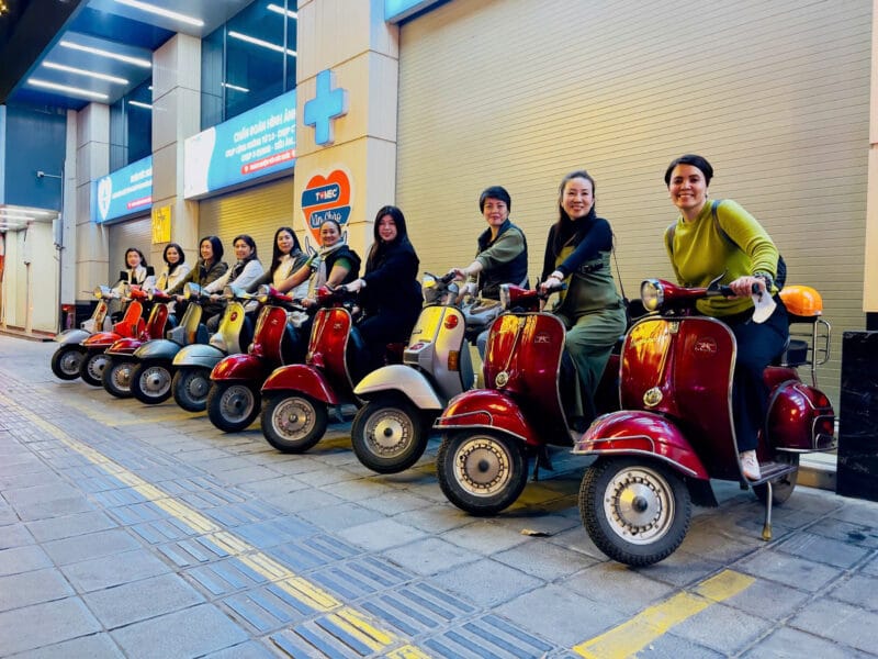 Hanoi Vespa Tours: Hanoi Sunset And Night Vespa Tours
