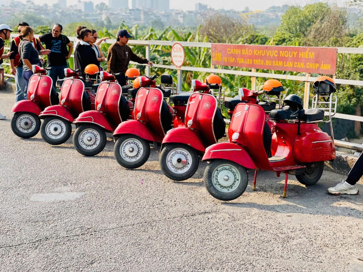 Hanoi Countryside Vespa Tour: Red River Delta & Co Loa Ancient Citadel