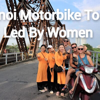 Hanoi Motorbike Tours Led By Women: Hanoi Sunset Vespa Tours