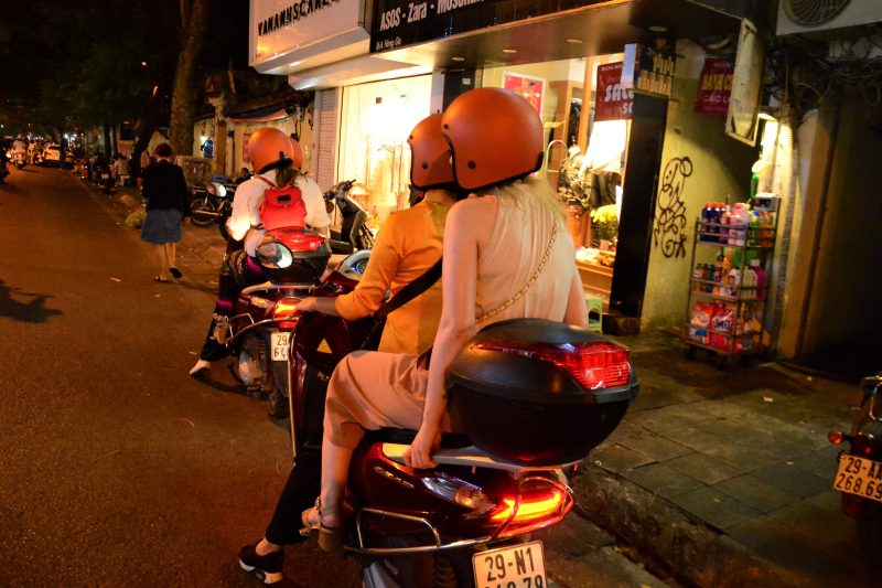 Hanoi Food Tours Led By Women:  Hanoi By Night Foodie Motorbike Tour