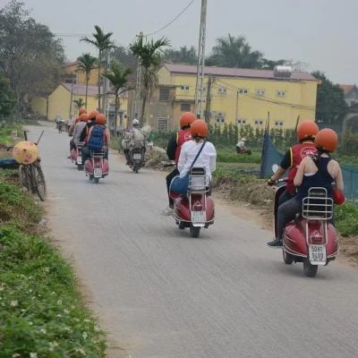 Hanoi Countryside Vespa Tour: Red River Delta & Co Loa Ancient Citadel