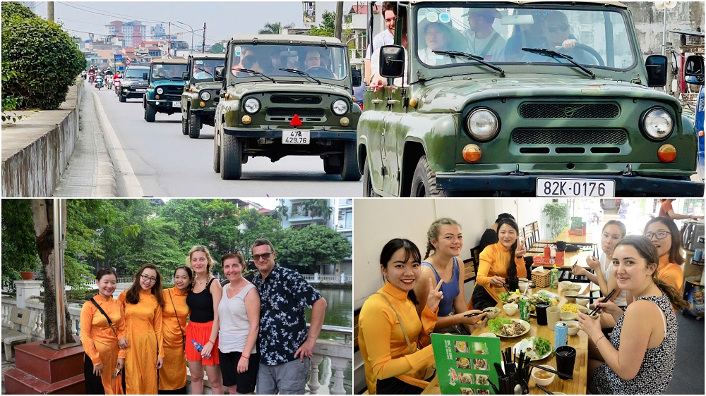 Hanoi Jeep Tours Led By Women: Food + Culture + Sight + Fun By Legend Army Jeep Hanoi Jeep Tours Led By Women: Food + Culture + Sight + Fun By Legend Army Jeep