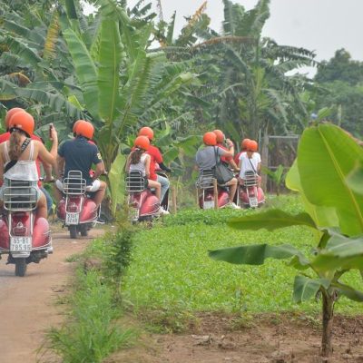 “Feel the pace shift as your Vespa takes you through sleepy villages, past rice paddies, and into the heart of rural life where tradition still thrives.”