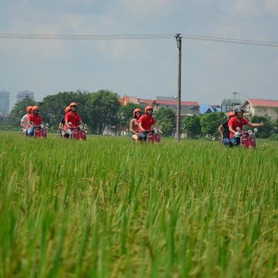 “Vespa into Vietnam’s peaceful side.”