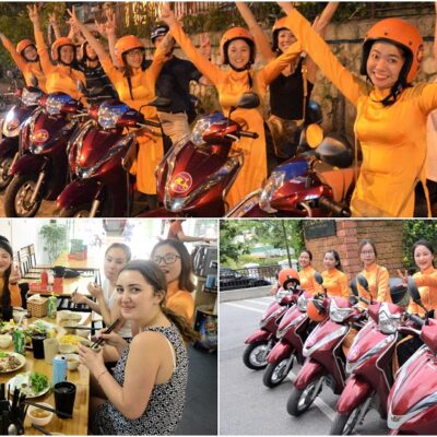 Hanoi Food Tours Led By Women:  Hanoi By Night Foodie Motorbike Tour