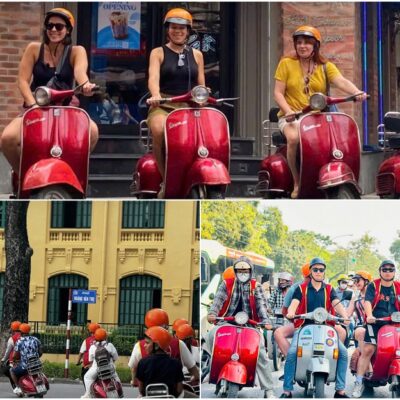 Hanoi Vespa Tours: Hanoi Sunset And Night Vespa Tours