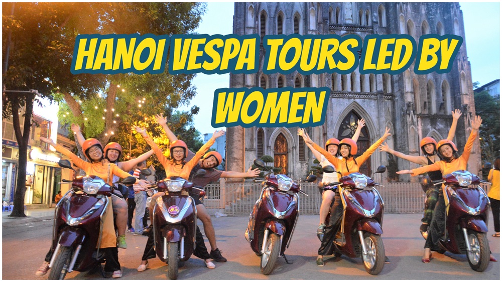Hanoi Vespa Tours with Female Riders – Hanoi Highlights Hanoi Vespa Tours with Female Riders – Hanoi Highlights