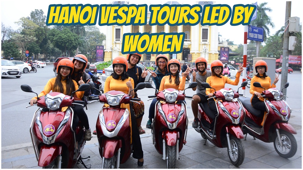 Hanoi Vespa Tours with Female Riders – Hanoi Highlights Hanoi Vespa Tours with Female Riders – Hanoi Highlights